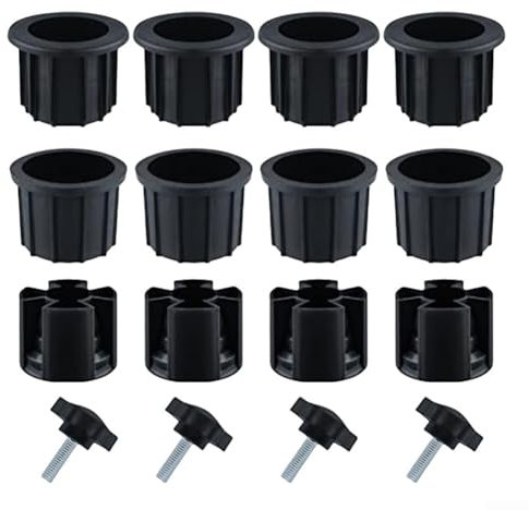 Essential Sonnenschirmzubehör mit Ösen für Stabilität am Strand und Balkon (16-teilig)