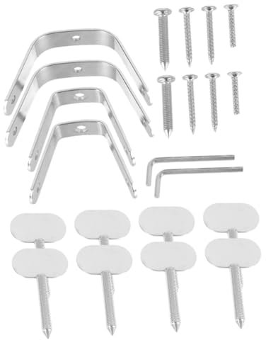 VALICLUD 2sets Professional Italian Ham Stand Accessories Ham Rack for Hotel Easy to Install Disassemble Modern Design Home Restaurant