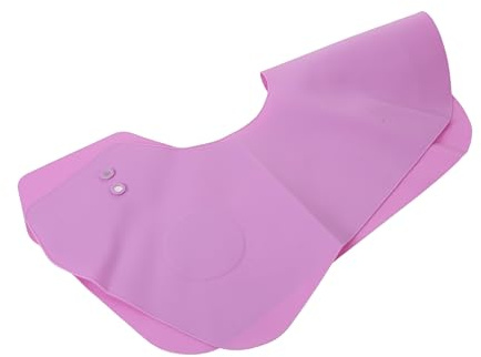 LRXIYODE Hair Treatment Cape Magnetic Silicone Hairdresser Collar Cape for Salon Protector for Hair Dyeing Cutting Bib at Home