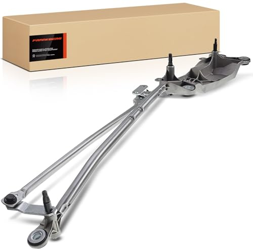 Frankberg Scheibenwischer Wischergestaange ohne Motor Vorne 7L0955601 | Kompatibel mit C.a.y.e.n.n.e 92A, C.a.y.e.n.n.e 9PA, T.o.u.a.r.e.g 7L6 7L7 7LA