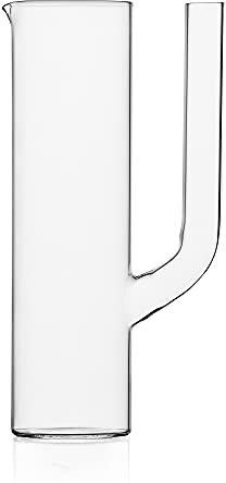 Ichendorf Milano Brocca 3 Trasparente | Collezione Cactus | 115 cl | Vetro Borosilicato | Fatto a Mano
