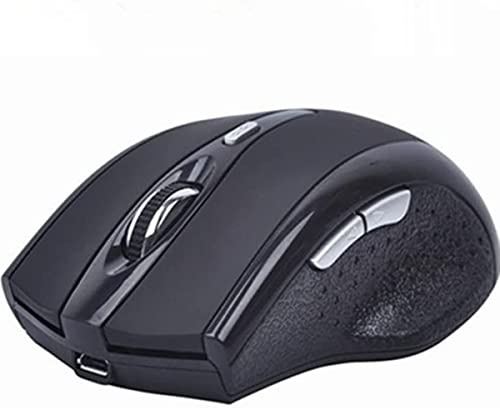 Souris Bluetooth sans fil, Souris sans fil Rechargeable USB Sourdine Sourdine silencieuse portable pour ordinateur portable, PC, ordinateur portable, ordinateur, Windows / Android Tablet (noir)