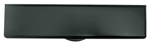 UAP 12 Inch iPlate Letter Box with Anti-Vandal Flap & Brushes - Draught Proof, Post Box for Wooden & uPVC Doors (24-80mm) - Weather-Resistant, Secure Letterplate Design (Black)