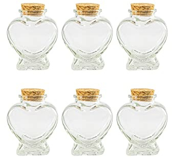 Jarvials 80ml Herz geformte Glas