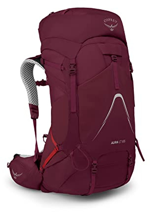 Osprey Aura AG LT Damen-Trekkingrucksack, 65L X-Small/Small, Purple