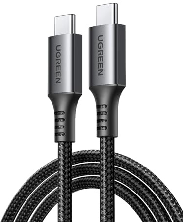 UGREEN Câble USB C PD 60W Charge Rapide Compatible avec iPhone 17 Pro Max Air 16 Galaxy S25 Plus Ultra S24 A05S A35 A55 Redmi 14C A3 Note 13 P60 iPad Pro Air MacBook Pro PS5 Manette (2M)