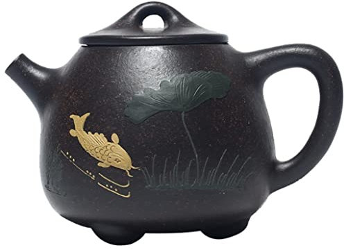 Tetera China Antigua Tetera De 200ML, Tetera Hecha A Mano, Teteras Pintadas A Mano Tetera Japonesa