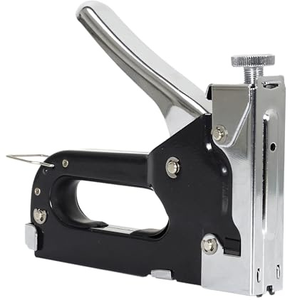JE CHERCHE UNE IDEE - DI8762, Agrafeuse Manuelle et 300 Agrafes, Polyvalence et Utilité, Accessoires Inclus, Conception Ergonomique, Facilité d'Utilisation