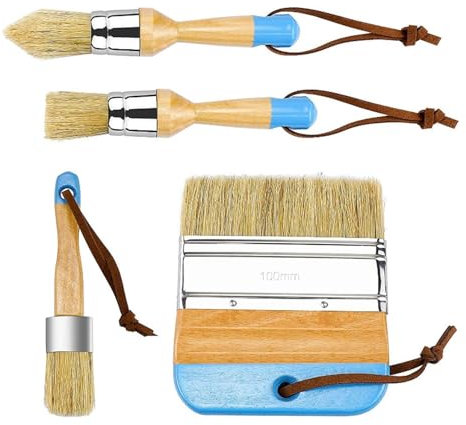 Pinceau à Craie pour Meubles, Pinceau à Crayon, Petits pinceaux de Peinture à la Craie, Petits pinceaux de Peinture à la Craie, Outil Pratique pour la Peinture, l'aquarelle, Les projets