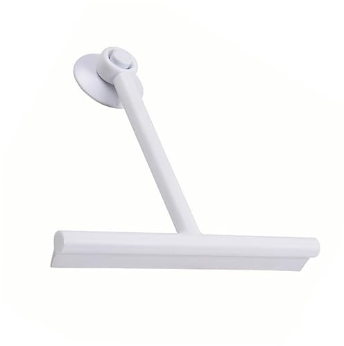 PLAFOPE Portable Window Cleaner Brush Glass Wiper for Car Home Sturdy Suction Cup Smooth Handle