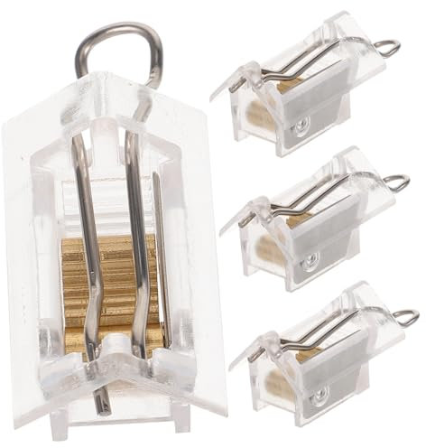 VINTORKY 4pcs Venetian Blind Cord Locks Hardware Mechanism for Window Blinds Parts Replacement