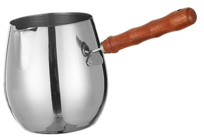 Cafetière turque en acier inoxydable facile à nettoyer, anti-fuite, 300 ml