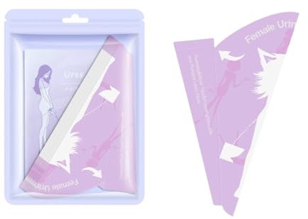 Imbuto per Pipi Donna, Pipilotta Femminile, Orinatoio Portatile Donna di Carta, Orinatoio Portatile Donna per Campeggio, Viaggi e attività All'Aperto(10 Pezzi)