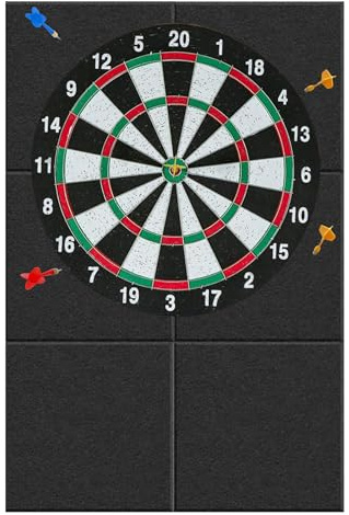 Bigingjia Dartscheibe Wandschutz Filz Dartscheibe Wandschutz