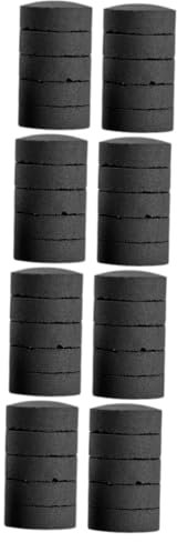 Toddmomy 4 Set Carbone per Griglia Carbone di Legna da Ardere Domestico Carbone per Stufa All'aperto Elementi Essenziali della Cucina di Legno Black 10 Pezzi * 4