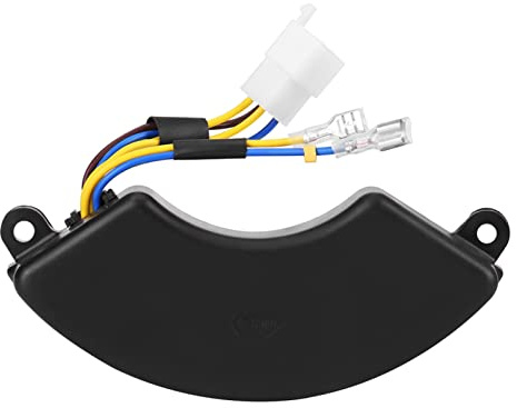 HWGING Regolatore di Tensione Automatico a Forma di AVR per Generatore di Benzina 6.5KW 7KW 8.5KW 2 Fasi 6 Fili