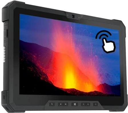 Dell Latitude 7202 Rugged Extreme Tablette PC, Ordinateur Portable Tactile de 11,6 Pouces, processeur Intel Core M-5Y71, 4 Go de RAM, SSD de 256 Go, sans Clavier, Windows 11 Pro (reconditionné)