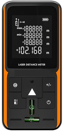40M laseravståndsmätare Digital Batteridriven Bandavståndsmätare Precision Flexibilitet Mätning