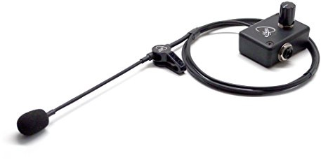 Myers Pickups The Feather Western Concert Flute Microphone System with Flexible Micro-Gooseneck