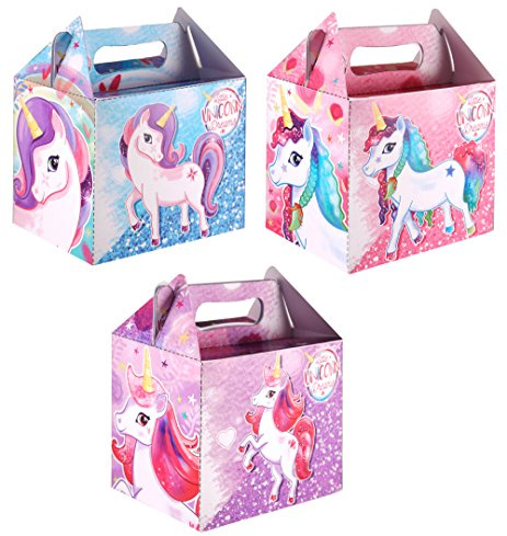 *** SUPER CUTE UNICORN PARTY FOOD BOXES *** (20Pack)