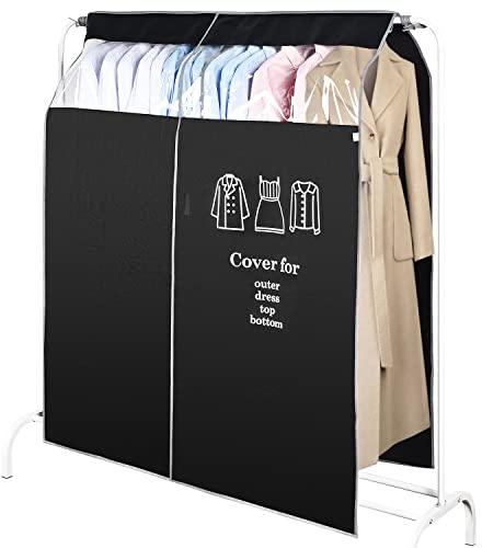 OTraki Custodie per Abiti, 120 x 150 cm Copriabiti Antipolvere per Armadio Sacchetti Trasparenti per Vestiti Sacchetti Vestiti Impermeabile a Prova di Umidità e Polvere per Camicie, Giacche, Abiti