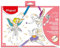 Maped - Aktivitäten zum Ausmalen - Papier zum Malen - Designs mit metallischen Verzierungen - Glänzender Effekt - 10 verschiedene Illustrationen - 21 x 29,7 cm