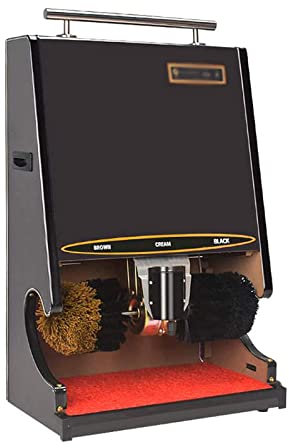 Cireuse automatique à induction pour chaussures, machine à polir les chaussures automatique, kit de brosse de nettoyage pour chaussures, polisseuse à brosses multiples adaptée, polisseuse à tampon ve