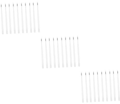 VILLCASE 3 Sets Vinyl-werkzeug Entlüftungsstift Nachfüllpackungen Für Unkrautjäter Bastelwerkzeug Zubehör Zum Entfernen Von Blasen 10 Stück * 3