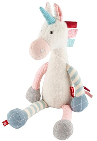 Sigikid Einhorn Patchwork Sweety Stofftier Baby Geschenk Begleiter