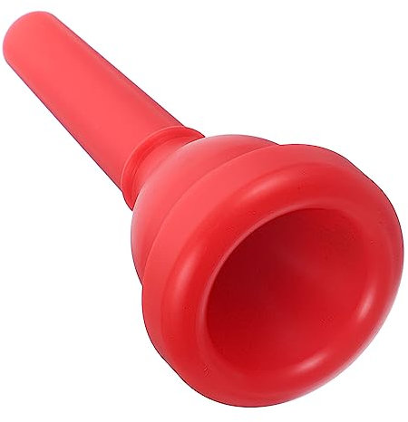 BESTonZON Alto Posaunenmundstück Ersatz Ersatzmundstück Aus Abs Kunststoff Leichtes Kleines Blasinstrumenten-zubehör Für Anfänger Und Profis Langlebig Und Praktisch Rot