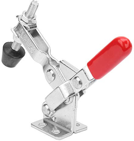 Morsetto Verticale Morsetto a Ginocchiera Professionale Strumento di Bloccaggio Verticale in Acciaio Inossidabile per il Bloccaggio Fisso di Test Industriali di Gruppi di