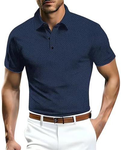 Sopan Mesh Ice Silk Short Sleeve T Shirt Xl Casual Lightweight Tops Basic Henley T-Shirts Tops Mens Polo Shirts Short Sleeve Regular Fit Moisture Wicking Quick-Dry Short Work Golf T-Shirt
