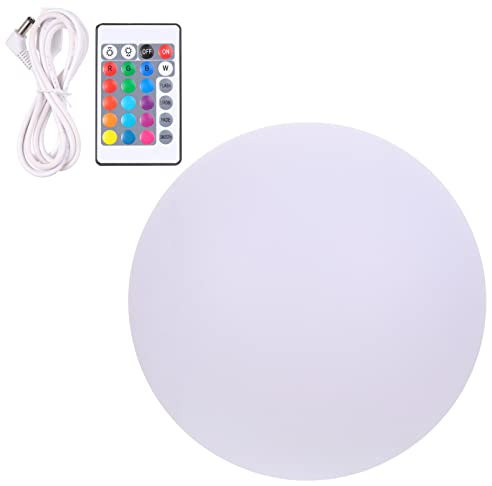 LALAFINA Data [ Sfera Luminosa Led a Colori Telecomando, Palla Da Spiaggia 25cm Per Feste in Piscina, Decorazione Galleggiante Per Esterni e Giardino