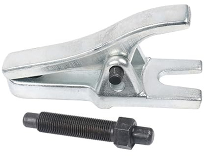 Car Ball Joint Separator Alloy Steel Extractor Tie Rod End Removal Tool for Steering Mechanism Repair (EU Style White)