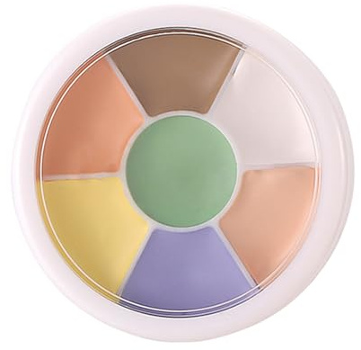 Ensemble De Correcteur De De Teint - Palette De Maquillage Crème 10,6 Cm Correcteur De Visage, Kit De Contour De Surbrillance, Formule De Mélange Lisse | Palette De Crème Correctrice De Couleur L
