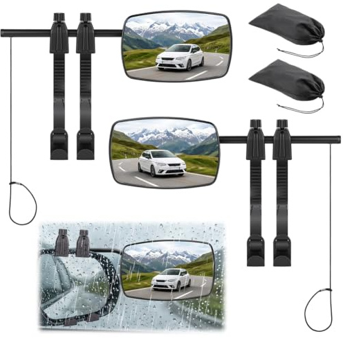 NUTKIT Wohnwagen Spiegel Auto, Wohnwagenspiegel Universal Links und Rechts