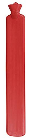 Sänger 2,5 Liter Natur-Gummi-Wärmflasche Longi Wärmekissen, extra lang, 77cm, ohne Bezug