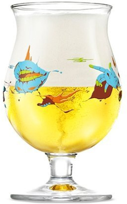 Duvel Collection Belgian Tulip Beer Glass by Yan Sorgi by Duvel