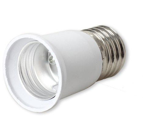 Demiawaking E27 a E27 Base di Estensione CLF LED Adattatore di Lampadina Socket Base Convertitore
