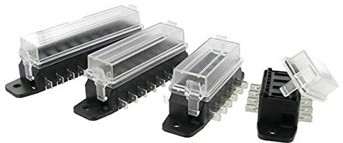 PORTA FUSIBILI PER MINI FUSIBILI - 10 CASE