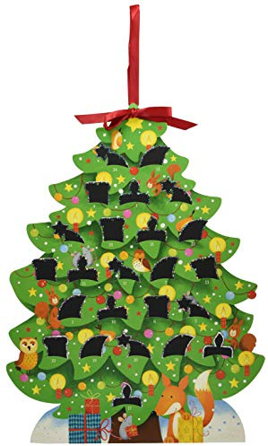 Zettelkalender – Mein Kritzel-Kratzel-Adventskalender: Mit 24 Kratzel-Baumanhängern