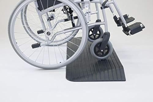 The Ramp People Rubber Ramps for Wheelchairs 2.5cm - 10cm (10cm/4) 1000kg Capacity Rubber Threshold Ramps