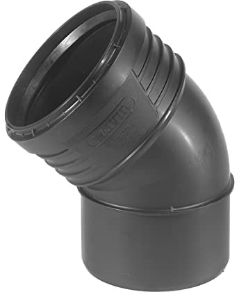 SiTech+ Bogen 45° DN90