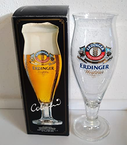 Erdinger - Vaso de cerveza (0,5 L, 1 unidad)