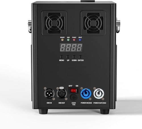 Pyrotechnikmaschinen, 700W DMX Cold Spark Maschine, Bühneneffekte Wunderkerze mit Fernbedienung für Partys Halloween Weihnachten Hochzeiten Sportveranstaltungen