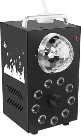 Lumières disco Machine À Fumée Antibrouillard 700W 3 En 1, Stroboscope Activé Par Le Son, Boule Disco RGB, Lumière De Teinture For DJ Disco, Fête De Mariage Halloween Pour DJ Club Brithday KTV Festiva