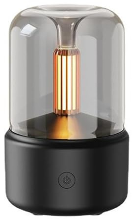 DIFFUSORE DI AROMI STILE URBAN EFFETTO LUCE SOFT PER OLI ESSENZIALI SH-702