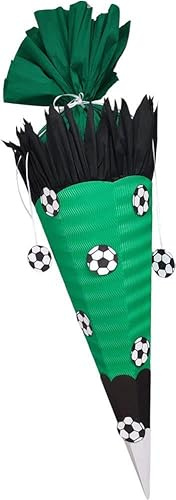 Schultüte Bastelset Fußball von Prell- 3D-Wellpappe - Junge/Mädchen - Einschulung ? Zuckertüte ? Schulanfang