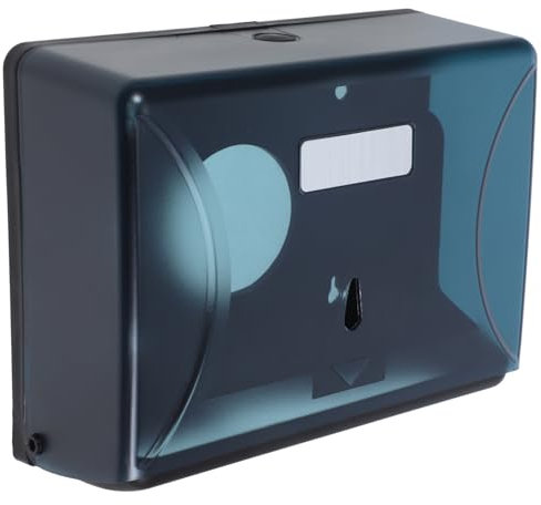 Generisch Platzsparender Badezimmer-papierhandtuchhalter, Kunststoff-papierhandtuchspender, Gewerbliche Nutzung, Wandhalterung Für Zuhause, Hotel, Badezimmer, Blau