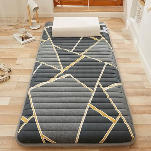 Klappmatratze 90x200 Faltmatratze Futon Gästematratze Klappbar Tatami Matte Futonbett 140x200 Futon Matratze Faltbare Matratze Faltmatratze 90x200 Für Campingsofa(180 * 200cm)